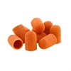 Sliphättor 7 mm medium, orange 10 st