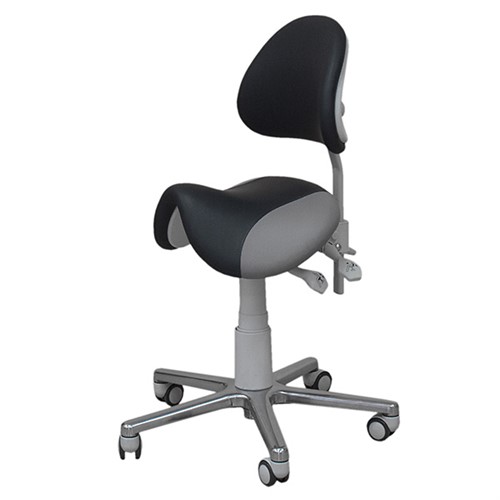 Sadelstol Gerlach Anthracite/Chrome