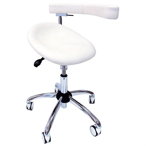 Taburett med Swing armstöd (Beställningsmodell)