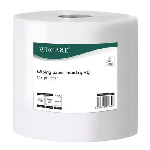 Torkpapper WeCare, 1000 m x 30 cm