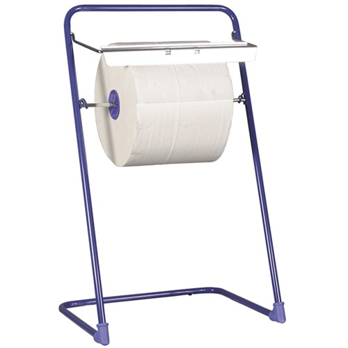 Golvställ Metall Blå, Rullbredd 40 cm