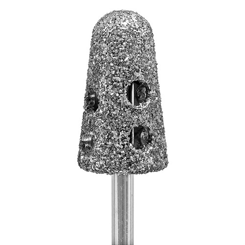 Diamant med hål, konformad, fin