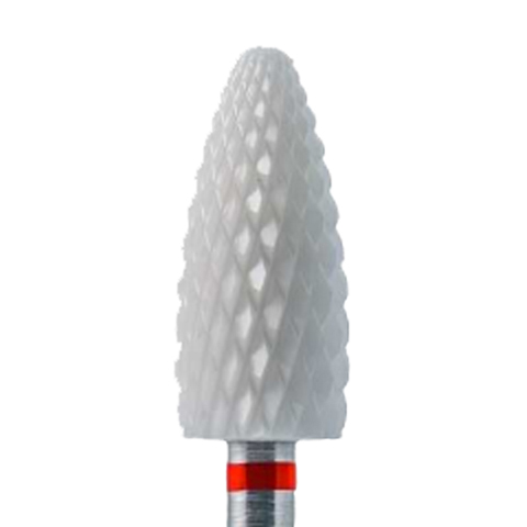 Keramikfräsare päron fin för högerhänta