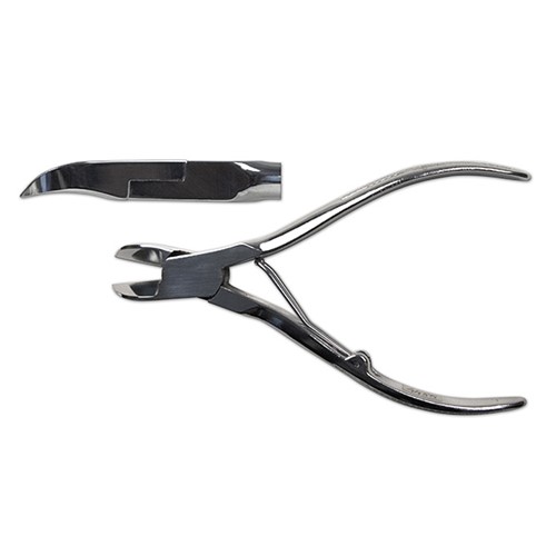 Nageltång SR böjd 13 cm krom