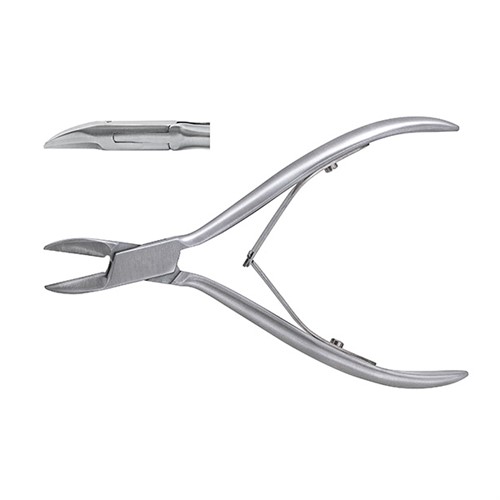 Nageltång Kiehl (diabetes) urtagen 13 cm rostfri