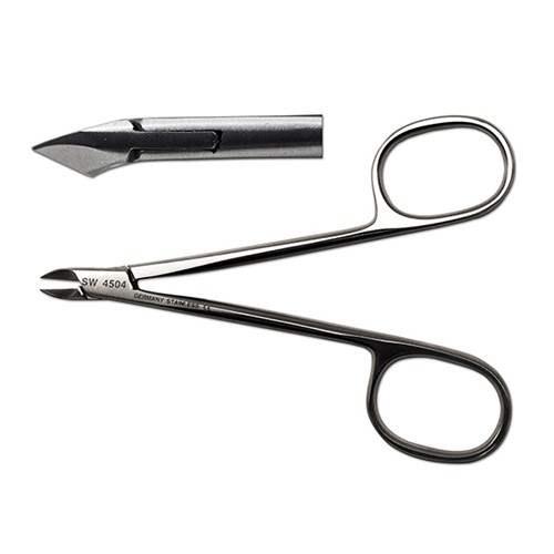 Hudsax SR rak vinklad 10,5 cm rostfri