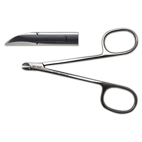 Hudsax SR plan urtagen, 10,5 cm rostfri