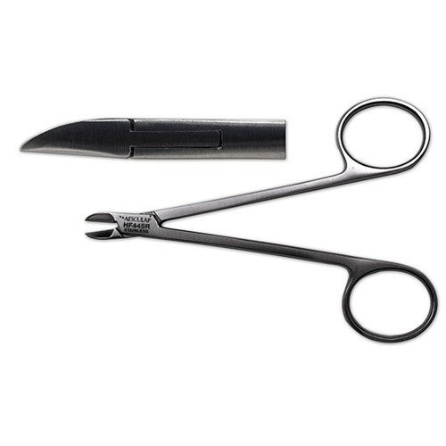 Hudsax Aesculap (HF445R) plan urtagen 10,5 cm rostfri