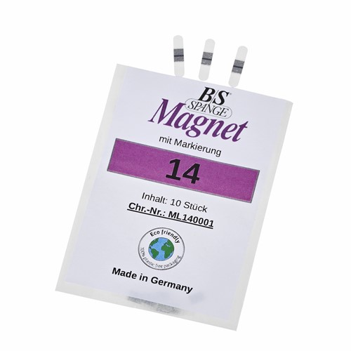 Spange Magnet Storl. 14, 10 st