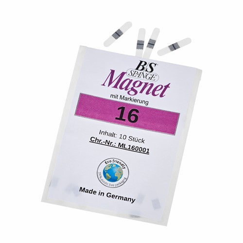 Spange Magnet Storl. 16, 10 st