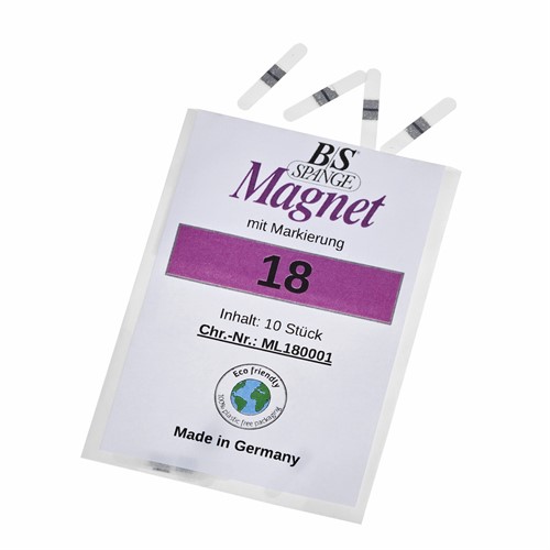 Spange Magnet Storl. 18, 10 st