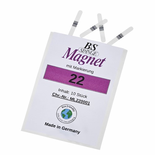 Spange Magnet Storl. 22, 10 st