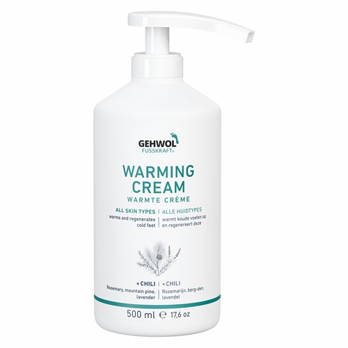 Gehwol Fusskraft® Warming Cream (Röd) 500 ml Pump