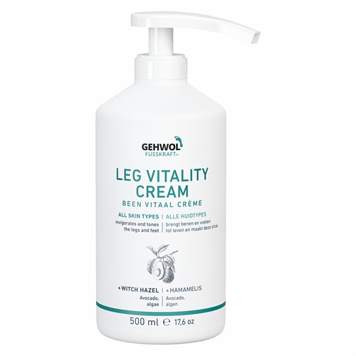 Gehwol Fusskraft® Leg Vitality Cream 500 ml Pump