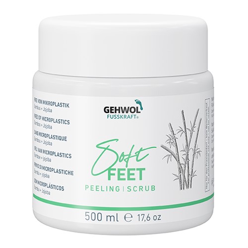 Gehwol Fusskraft® Soft Feet Peeling Bamboo/Jojoba 500 ml burk