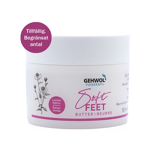 Gehwol Fusskraft® Soft Feet Butter Echinacea (Solhatt) 50 ml burk