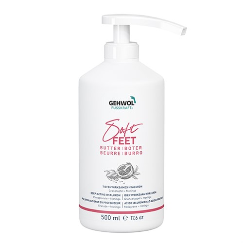 Gehwol Fusskraft® Soft Feet Butter Granat/Moringa 500 ml Pump