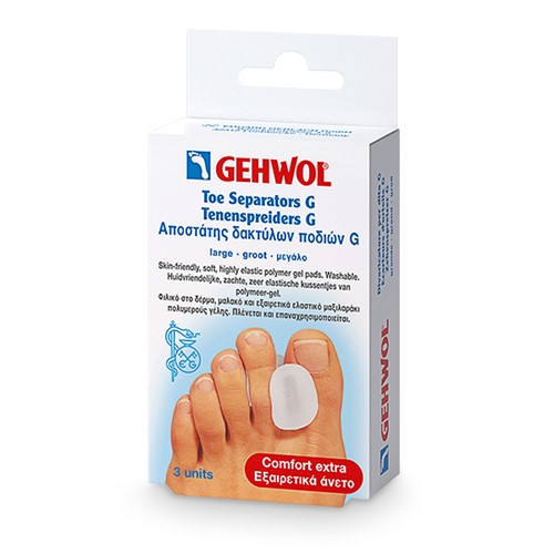 Tådelare H-form gel Gehwol large, 3 st