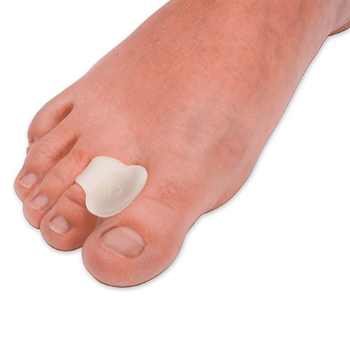 Tådelare H-Form flexibel med ring gel S/M, 3 st