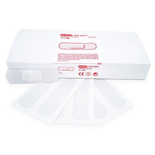 Non-wovenplåster 19 x 72mm, 100 st