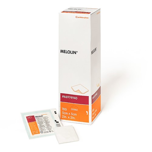 Melolin 5 X 5 Cm, 100 St