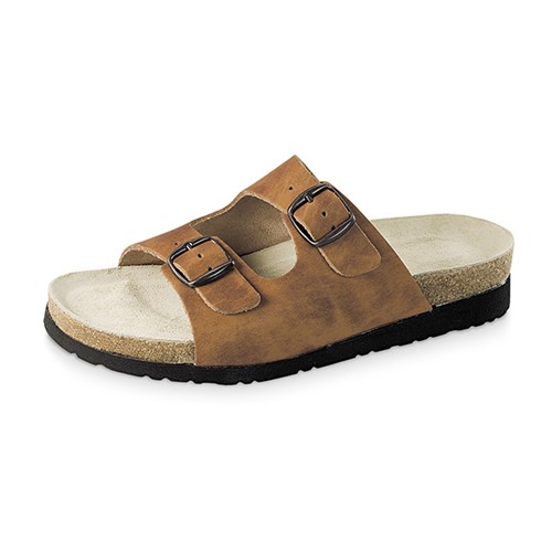 Herrpantolett cognac 2-rem