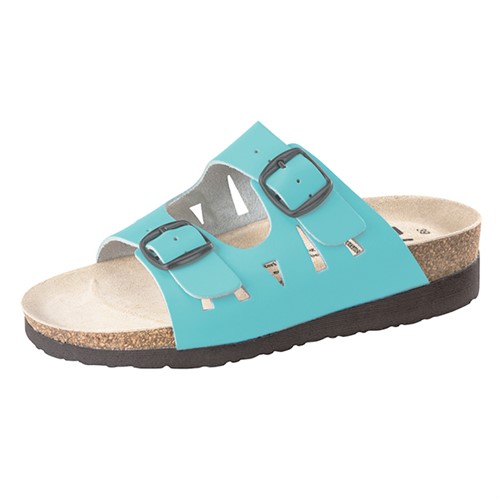 Pantolett Ljusblå 2-rem stans