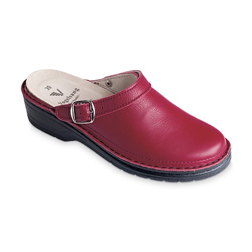 Clog röd med utbytbar sula
