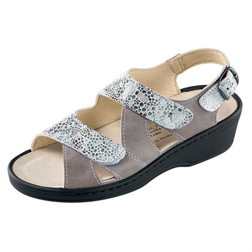 Sandal utbytbar sula grå/prick